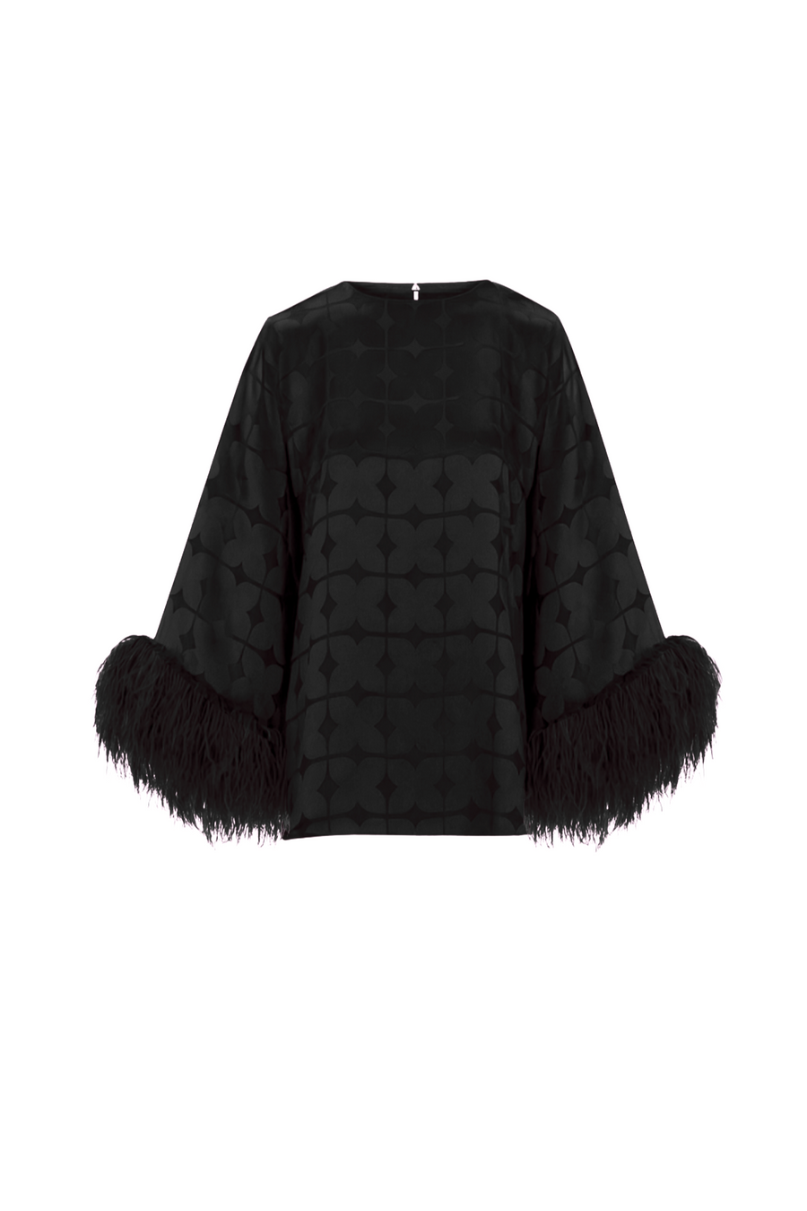 Geometric Top with Feathers