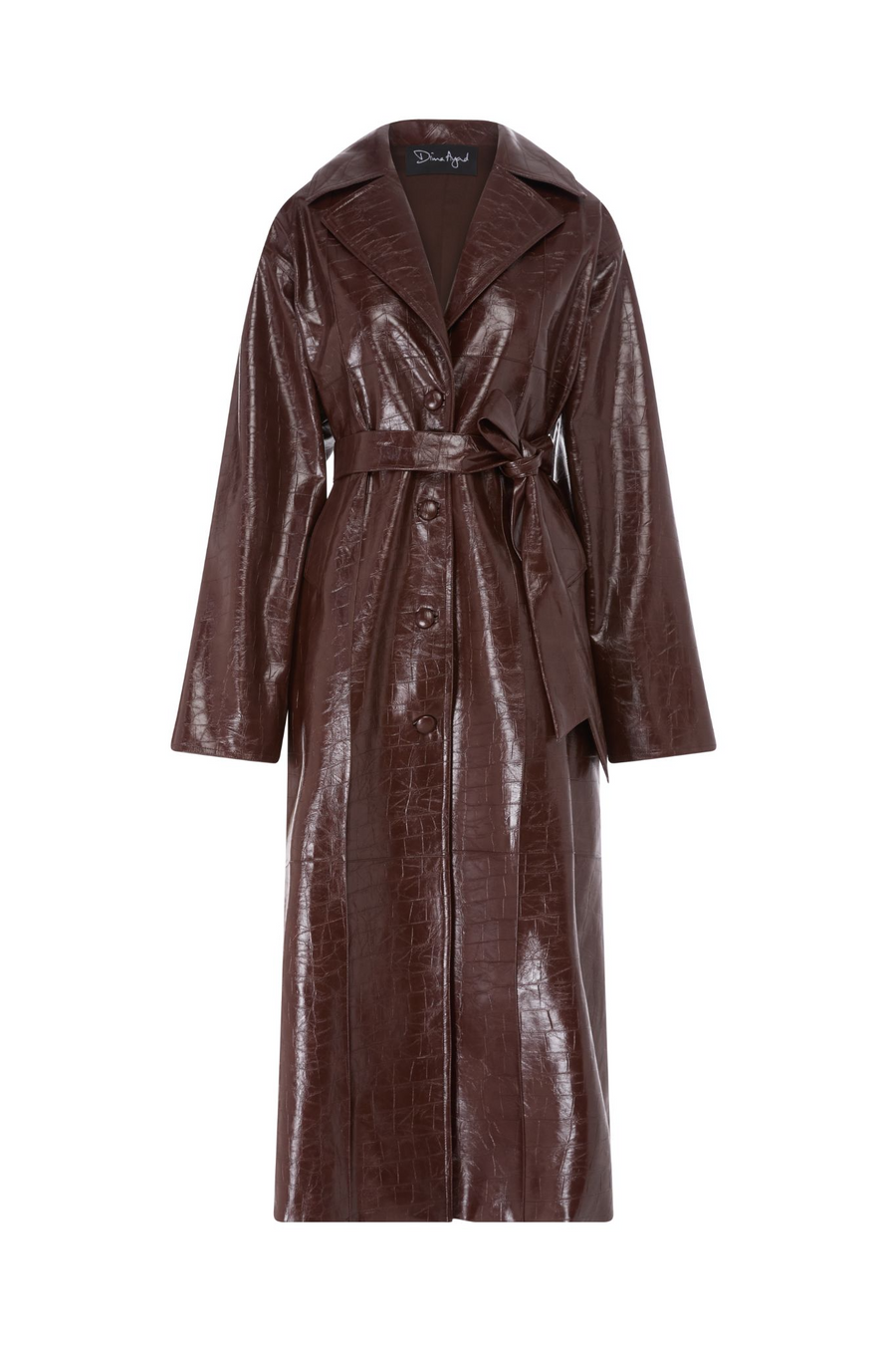 Leather Trench Coat