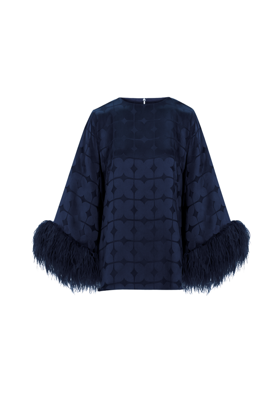 Geometric Top with Feathers