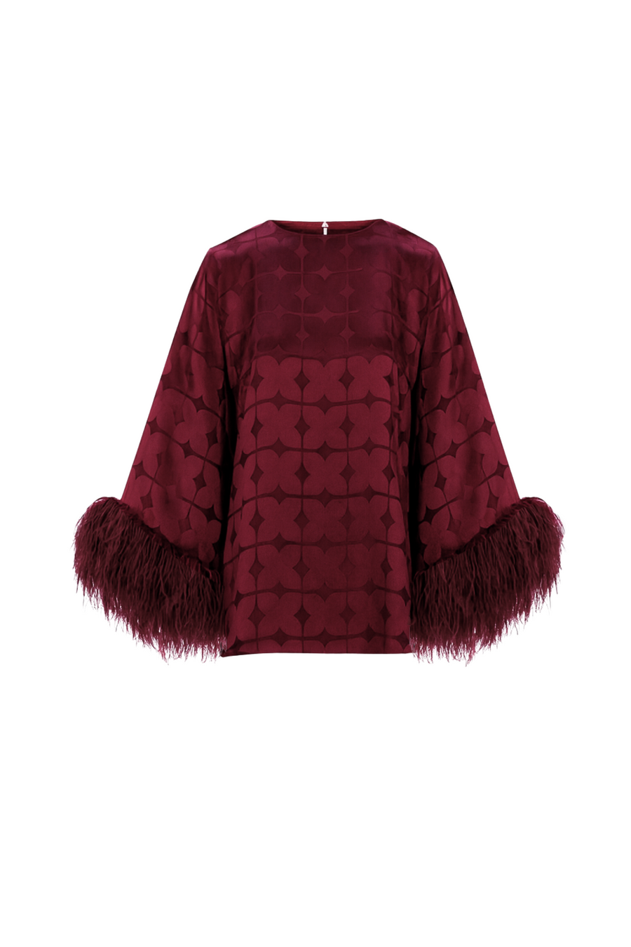 Geometric Top with Feathers