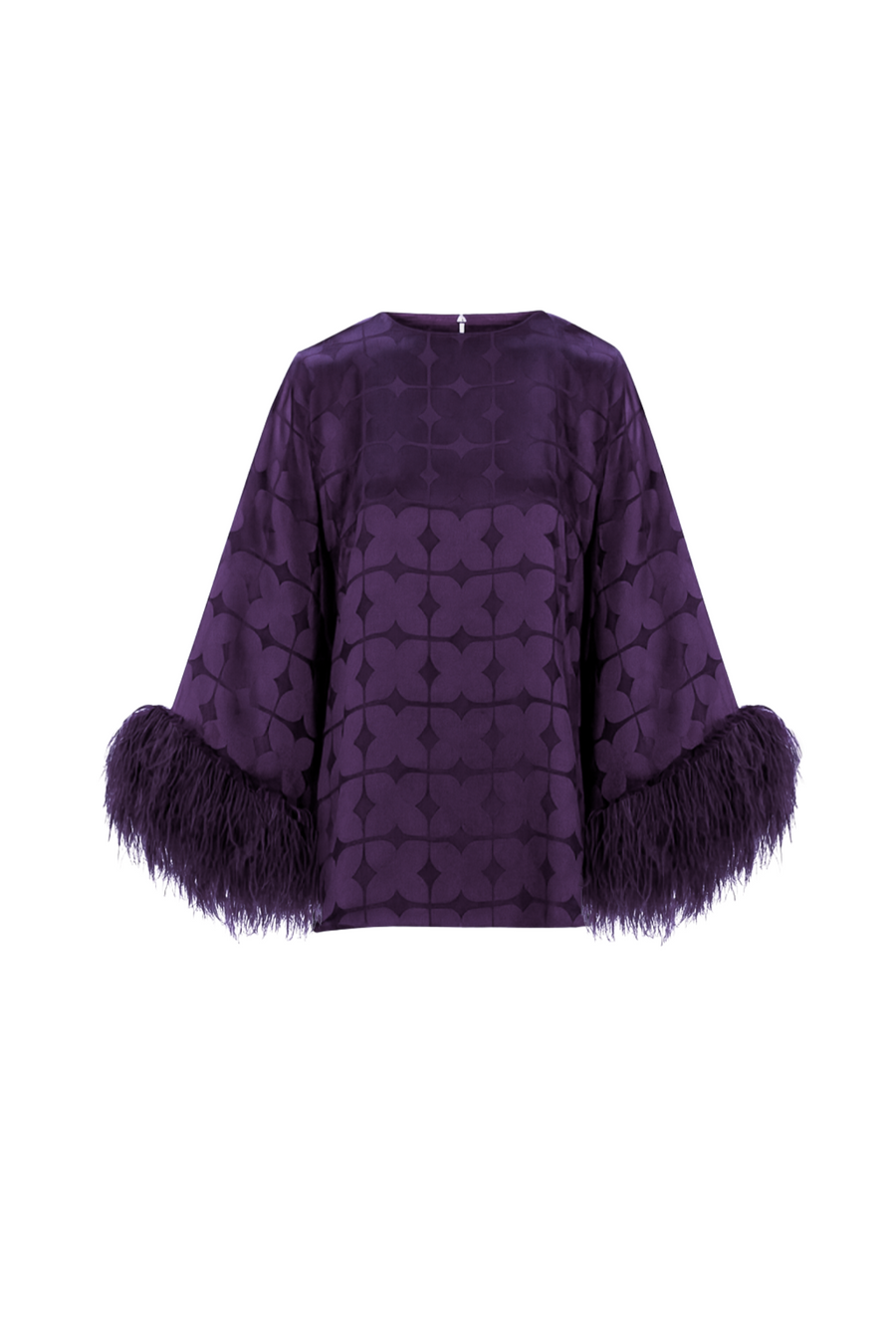 Geometric Top with Feathers