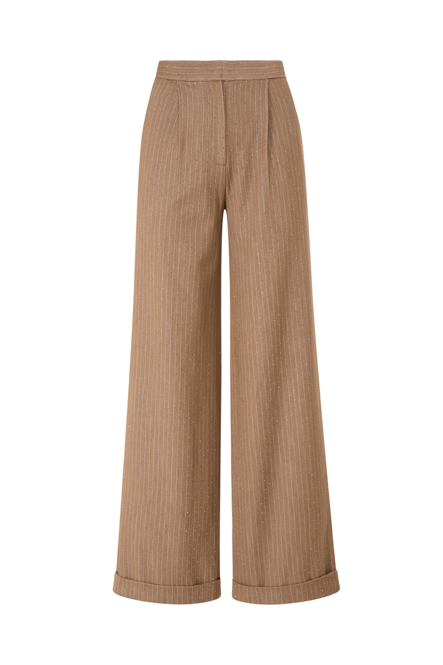 PINSTRIPE CRYSTAL TROUSERS