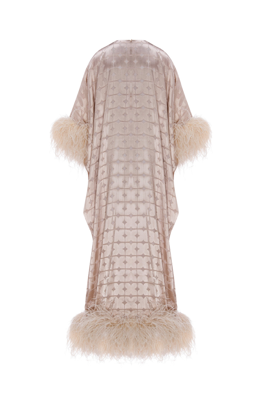 Kaftan With Feathers