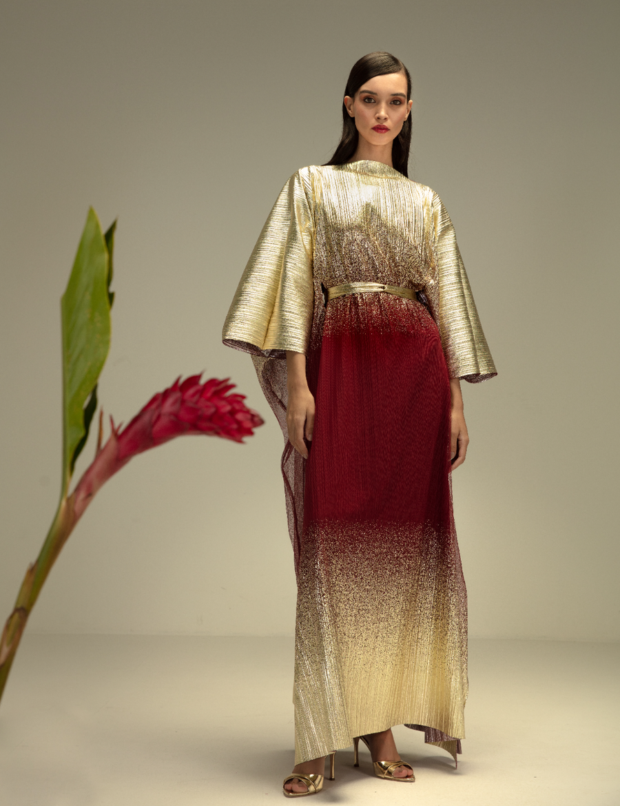 Metallic Kaftan